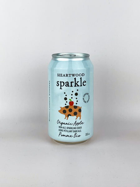 Heartwood Sparkle Organic Apple Non-Alcoholic Sparkling Cider
